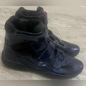 Hi-Top Prada Sneakers (Prada size 11=US12)